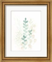 Framed Sprout Flowers I