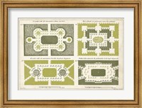 Framed European Garden Design III