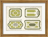 Framed European Garden Design V