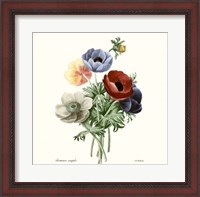 Framed Blushing Bouquet I