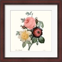 Framed Blushing Bouquet II
