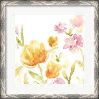 Framed Floral Song I
