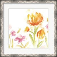 Framed Floral Song II