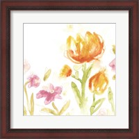 Framed Floral Song II