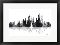 Framed New York New York Skyline BG 1