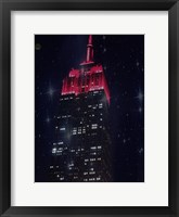 Framed Starry Night In New York