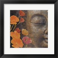 Framed Floral Zen 1