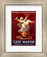 Framed Cafe Martin