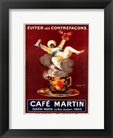 Framed Cafe Martin