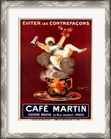 Framed Cafe Martin