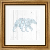 Framed Bear Shiplap