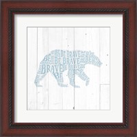 Framed Bear Shiplap