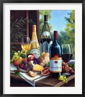 Framed Still Life with Wines