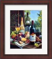 Framed Still Life with Wines