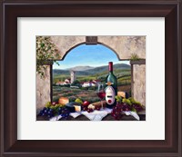 Framed Tuscany Vista