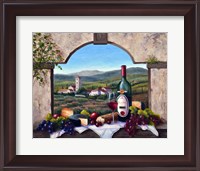 Framed Tuscany Vista