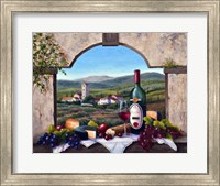 Framed Tuscany Vista