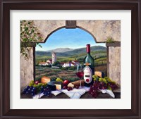 Framed Tuscany Vista