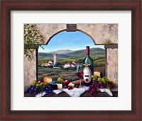 Framed Tuscany Vista