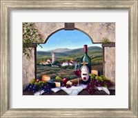 Framed Tuscany Vista