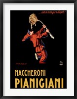 Framed Maccheroni Pianigiani 1922