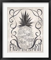 Framed Fruit of the Spirit