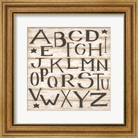 Framed Alphabet