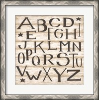 Framed Alphabet