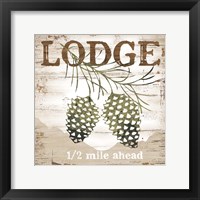 Lodge Framed Print