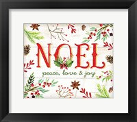 Noel Framed Print