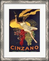 Framed Cinzano