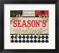 Season's greetings Framed Print