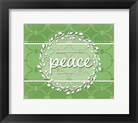 Framed Peace (White)