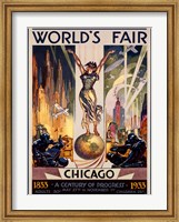 Framed Chicago World's Fair 1933