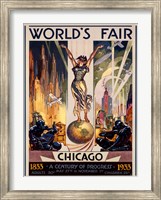 Framed Chicago World's Fair 1933