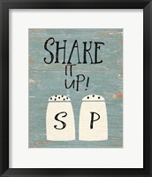 Shake It Up Framed Print