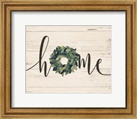 Framed Home Wreath