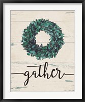 Framed Gather Wreath