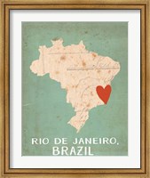 Framed Brazil