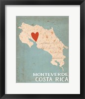 Framed Costa Rica
