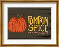 Framed Pumpkin Spice