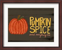 Framed Pumpkin Spice