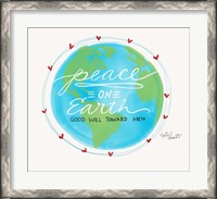 Framed Peace on Earth