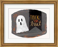 Framed Trick or Treat Ghost