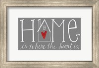 Framed Home is Where the Heart Is