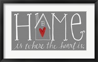 Framed Home is Where the Heart Is