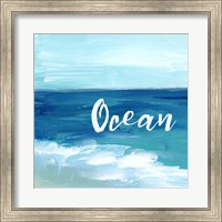 Framed Ocean By the Sea