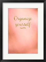 Framed Organize Yourself