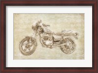 Framed Motorcycle