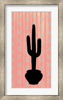 Framed Saguaro Silhouette